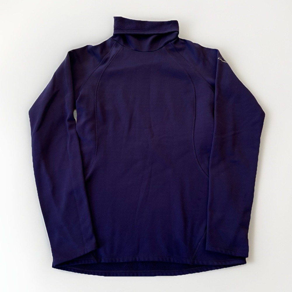 3/$25 SALE! Columbia Women's Top Size S/P Purple Omni-Wick Turtle Neck